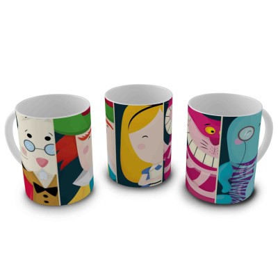 Caneca Alice no País das Maravilhas - mod.13